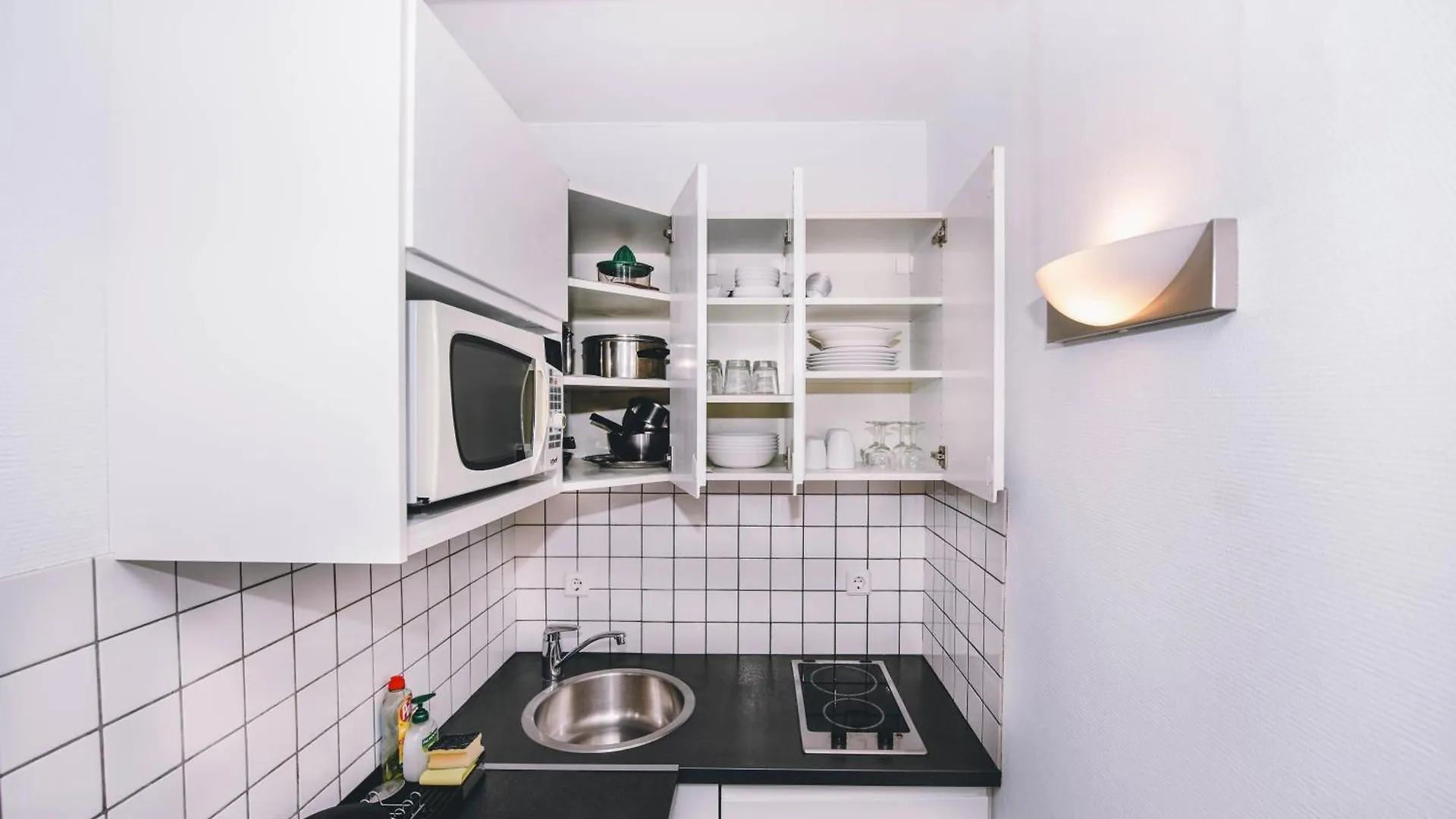 Modern Lux City Center Studio Lucembursko Apartmán